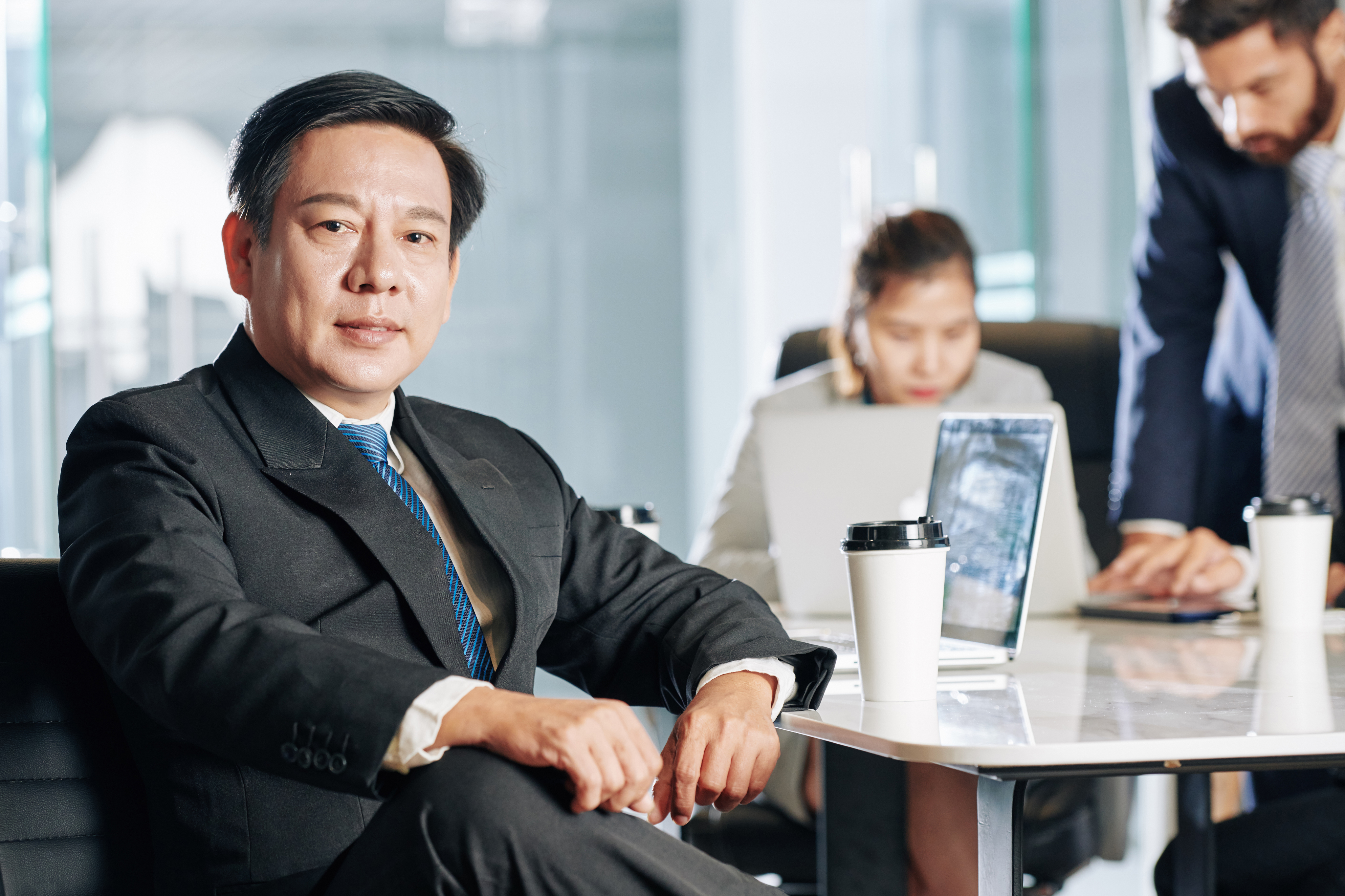 Professional Vietnamese entrepreneur